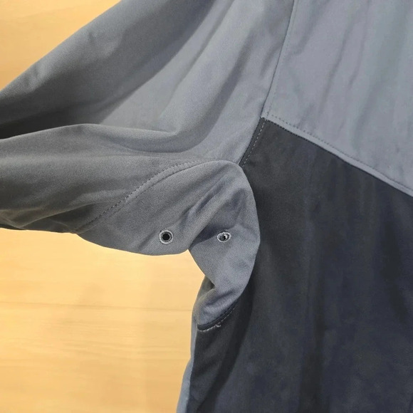 Nike Golf Pullover Mens XL SHIELD‎ Victory Water Resistant Blue Colorblock - Picture 3 of 7